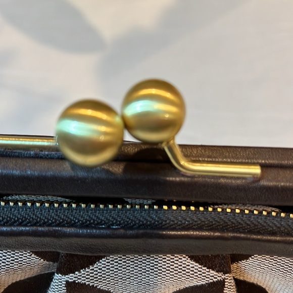 COACH PARKER OP ART KISS LOCK RARE EUC BAG - Picture 6 of 16